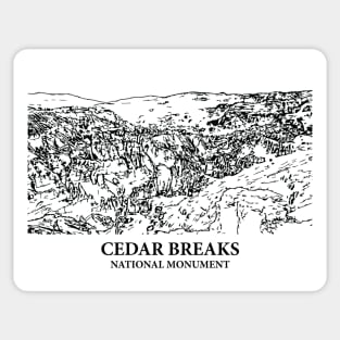 Cedar Breaks National Monument Sticker